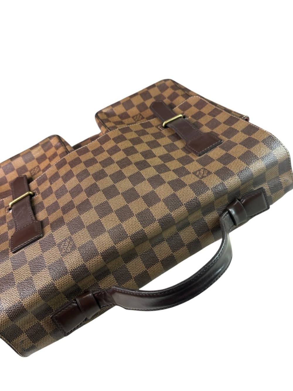 Louis Vuitton Broadway Brown Check Messenger Bag with Shoulder Strap - Picture 7 of 11